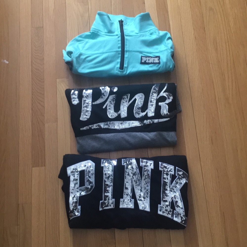 PINK tops. Set of 3